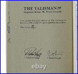 The Talisman STEPHEN KING Peter Straub Signed Limited First Edition 1st 1984