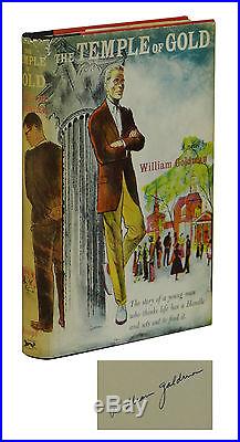The Temple of Gold SIGNED by WILLIAM GOLDMAN First Edition 1st Printing 1957