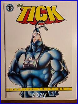 The Tick Special Edition 1st Print, 1st Appearance Tick Signed Ben Edlund