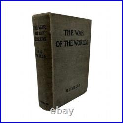 The War Of The Worlds First Edition Signed H G Wells 1898