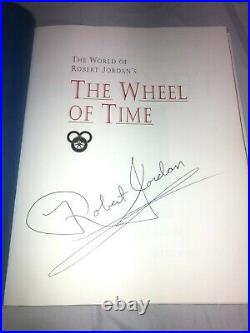 The World of Robert Jordan's the Wheel of Time SIGNED (1st Edition/Print)