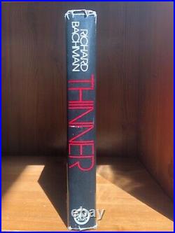 Thinner by STEPHEN KING/RICHARD BACHMAN Signed First Edition 1984 US Hardcover