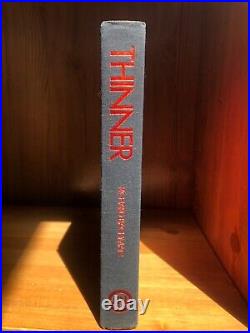 Thinner by STEPHEN KING/RICHARD BACHMAN Signed First Edition 1984 US Hardcover