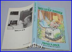 Thomas M. Disch SIGNED & Inscribed The Brave Little Toaster First Edition