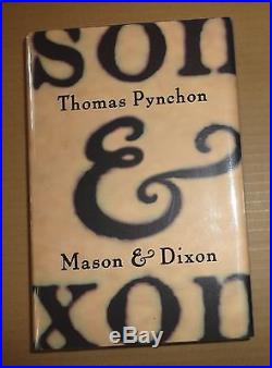 Thomas Pynchon SIGNED Mason And Dixon. First Edition
