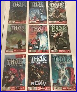 Thor God Of Thunder #1-25 Complete Set + #25 Variant Signed 1st App Knull 2 6 25