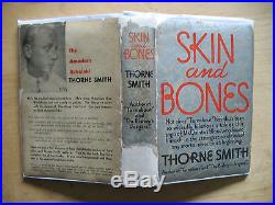 Thorne Smith, Skin and Bones, Signed, First Edition, Printed 1933