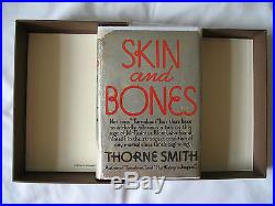 Thorne Smith, Skin and Bones, Signed, First Edition, Printed 1933