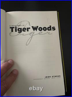 Tiger A Biography of Tiger Woods signed Tiger 97 First Edition