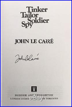 Tinker Tailor Soldier Spy John Le Carre Signed First UK Edition