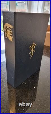 Tolkien Children of Húrin 2007 SIGNED TWICE Full Leather, Low No. 28/500 Tolkien Children of Húrin 2007 SIGNED TWICE Full Leather, Low No. 28/500