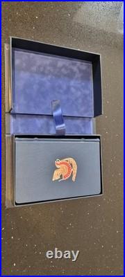 Tolkien Children of Húrin 2007 SIGNED TWICE Full Leather, Low No. 28/500