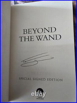 Tom Felton SIGNED Book'BEYOND THE WAND