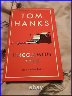 Tom Hanks Uncommon Type Some Stories Signed First Edition Hardback