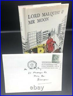 Tom Stoppard Lord Malquist & Mr Moon SIGNED True First 1st Edition 1966
