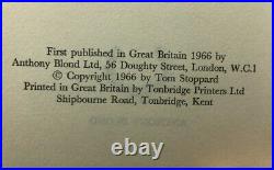 Tom Stoppard Lord Malquist & Mr Moon SIGNED True First 1st Edition 1966
