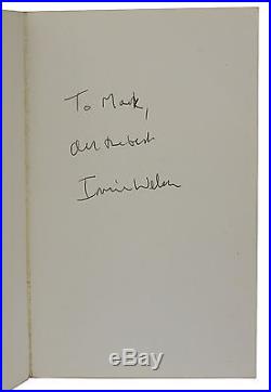 Trainspotting SIGNED by IRVINE WELSH First UK Edition 1993 1st Printing