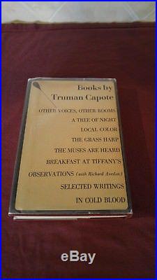 Truman Capote, Signed, In Cold Blood, First Edition, First Printing