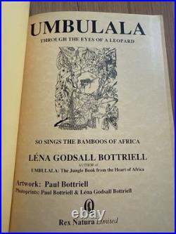 Umbulala Signed First Edition 2005 Lena Godsall Bottriell Mint Dust Jacket