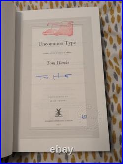 Uncommon Type Some Stories by Tom Hanks First Edition, Signed By Tom Hanks