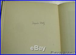 VIRGINIA WOOLFSIGNED FIRST LIMITED EDITION ORLANDO-A BIOGRAPHY/1928/1 of 800