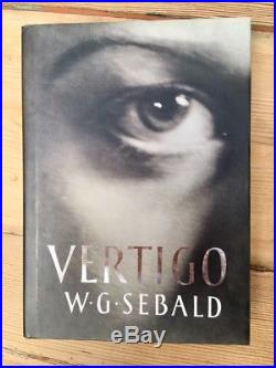 Vertigo by W. G. Sebald, Signed First Edition