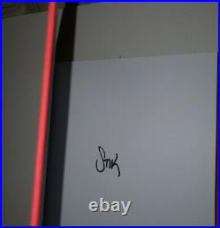 Very Rare STIK SIGNED 2015 First Edition Hardback book + RARE blue POSTER Print