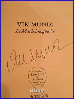 Vik Muniz Le Musee Imaginaire HC 1st Edition Signed Fine