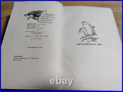 Vintage Wildlife The Haunters Of The Silences Cgd Roberts 1907 Hb 1st Ed Signed