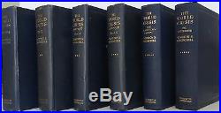 WINSTON S. CHURCHILL The World Crisis, Six volumes INSCRIBED FIRST EDITION