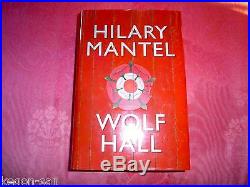 WOLF HALL, FIRST EDITION, SIGNED BY HILARY MANTEL