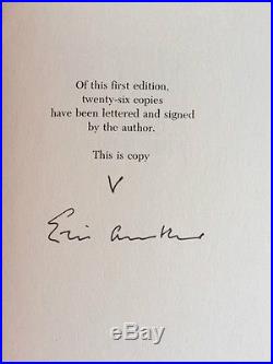 Waiting for Orders by Eric Ambler Signed Ltd First Edition 1991