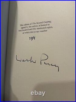 Walker Percy / The Second Coming Signed 1st Limited Edition 1980 194/450