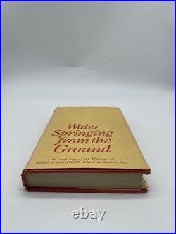 Water Springing From The Ground Andrew Best Hardback 1st Edition Signed