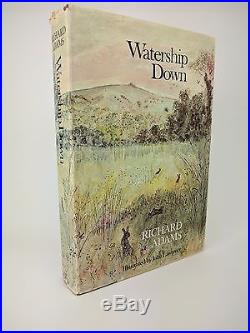 Watership Down Richard Adams First Illustrated Edition Double Signed