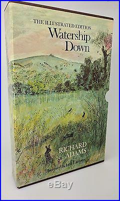 Watership Down Richard Adams First Illustrated Edition Double Signed