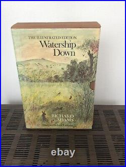 Watership Down by Richard Adams (Hardback, Illustrated, 1st Ed, Signed, 1978)