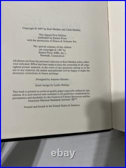 When Do I Start Karl Malden Signed First 1st Edition Easton Press 1997 With COA