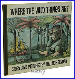 Where the Wild Things Are SIGNED by MAURICE SENDAK First Edition 1st 1963