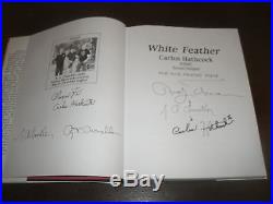 WhiteFeather First Edition Signed by Carlos Hathcock, Chandler, and Chandler