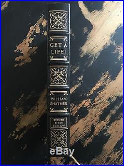 William Shatner Gold Leafed, Signed First Edition Get a Life