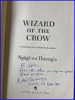 Wizard Of The Crow by Ngugi Wa Thiong'o SIGNED First Edition 2006