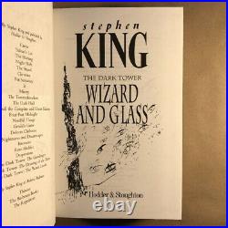 Wizard and Glass by Stephen King (Signed First, Limited UK Edition, Hardcover)