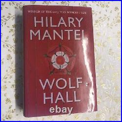 Wolf Hall'Hilary Mantel SIGNED 1st Edition HBDJ