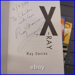 X-Ray The Unauthorized Autobiography by Ray Davies Signed
