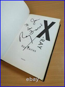 X-Ray by Ray Davies Hardcover 1994 Viking 1st Edition Signed By Author