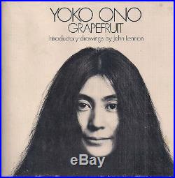 YOKO ONO Grapefruit (1970) SIGNED FIRST BRITISH EDITION Extraordinarily RARE