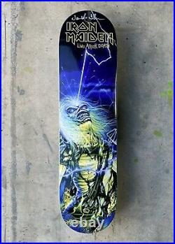 Zero x Iron Maiden Live After Death 1st Edition Deck Signed by Jamie Thomas
