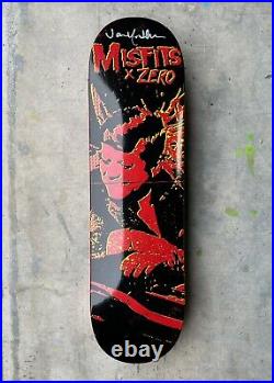 Zero x Misfits 1st Edition Bullet Deck Signed by Jamie Thomas