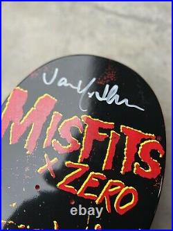 Zero x Misfits 1st Edition Bullet Deck Signed by Jamie Thomas